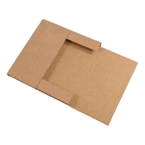 BOX USA Flat Mailer Shipping Boxes 10.25"L x 8.25"W x 1.25"H Medium 50-Pack | Corrugated Cardboard Box for Small or Large Business Packaging, Mailing, and Storage