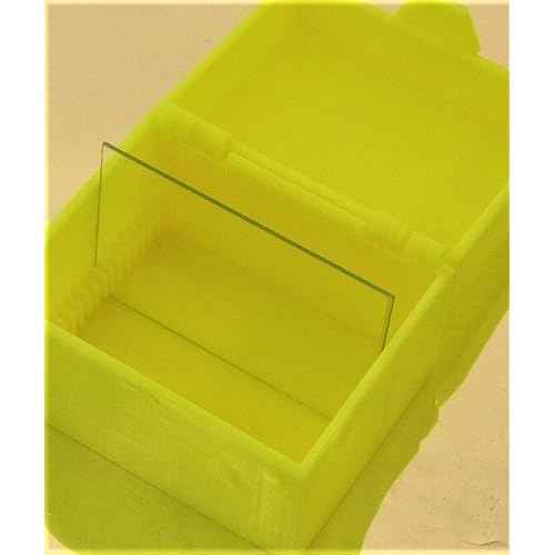 Storage Box for Large Microscope Slides 50 x 75 mm, 2" x 3" Glass Plate, 12 Place