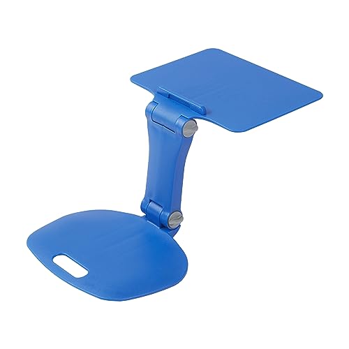 ECR4Kids The Surf Folding Portable Lap Desk, Flexible Seating, Blue
