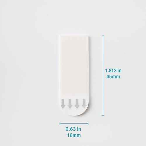 120 Pieces Poster Strips, No Tools Removable Adhesive Refill Strips Damage Free, Waterproof Replacement Hanging Strip for Posters, Indoor Wall Hooks and Wall D?cor