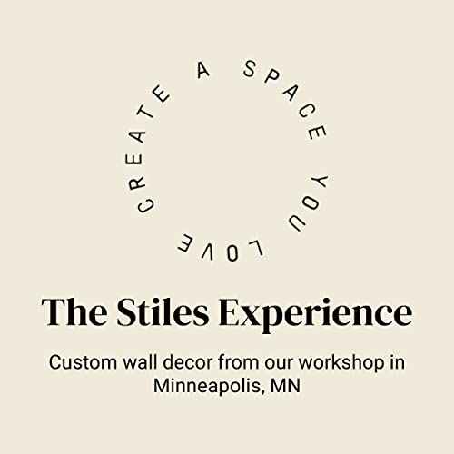 Stiles 23"x17" Tile Letter Board Sign Set, Wooden Message Board with 122 Letter Tiles and Numbers, Changeable Letterboard, Great Holiday & Christmas Gift for Friends and Family, Walnut