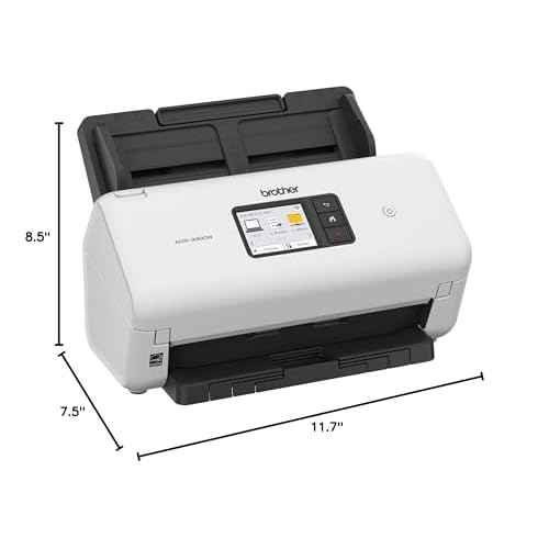 Brother ADS-3300W Wireless, High-Speed Desktop Scanner | 2.8-inch Touchscreen | Scans Up to 40ppm1
