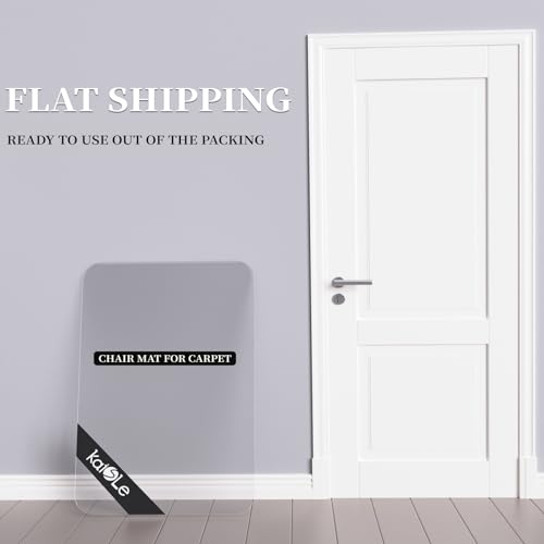 48" x 36" Office Chair Mat for Carpet Heavy Duty Hard Clear Desk Chair Mat Protection Floor Mats Can be Used on Carpet or Hard Floor
