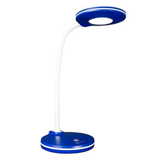 OttLite Study LED Desk Lamp ? Touch Activated Controls, 3 Brightness Settings, ClearSun LED, Adjustable Neck, Modern Design for Work, Office, or Learning