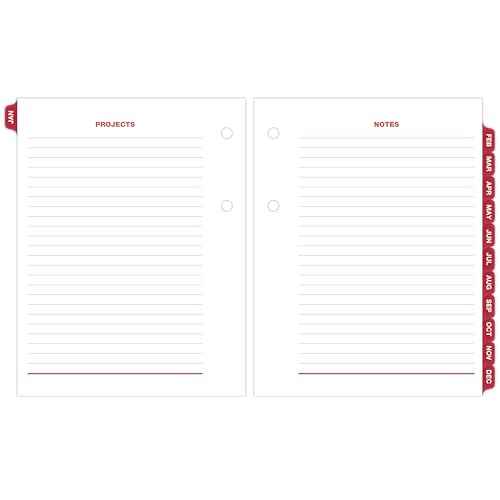 AT-A-GLANCE 2026 Desk Calendar Refill, Daily, 3" x 3-3/4", Mini, Loose-Leaf (E9195026)