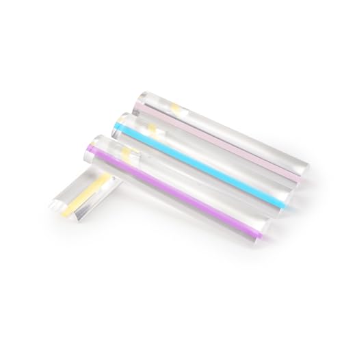 Clear 4-Pack Magnifying Mahjong Line Readers with Highlight Markers - Adkoat