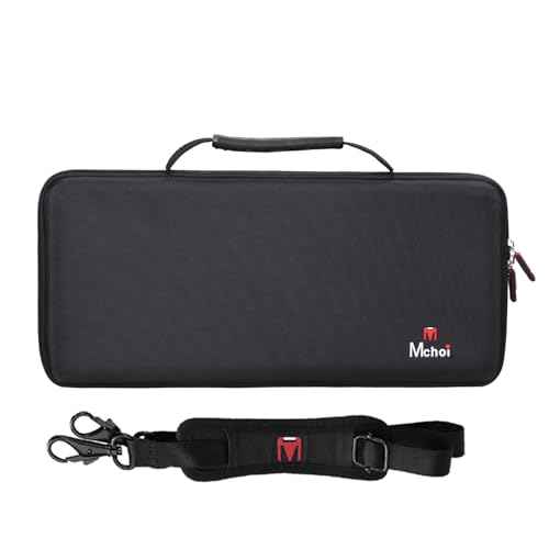 Mchoi Hard Portable Case Compatible with Epson Workforce WF-100 / WF-110 Wireless Mobile Printer, Case Only (Black)