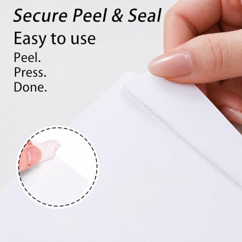 White 9x12in Self Seal Mailing Envelopes - 25 Pack, Catlovecorn