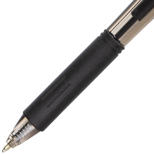 Pentel WOW! Ballpoint Pen, (1.0mm) Medium Line, Black Ink, Pack of 60, Canister (BK440PC60A)