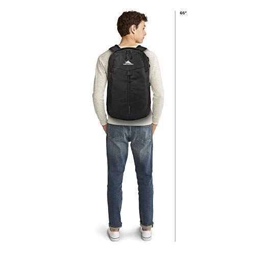 High Sierra Swerve Pro Backpack with Laptop Pocket + Tablet Sleeve, Fits most 17¡± Laptops, 27L, Black