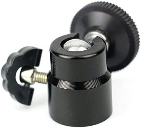 Skiennix Ball Head Tripod Mount - Versatile 1/4" Hot Shoe Adapter for Cameras & LED Lights