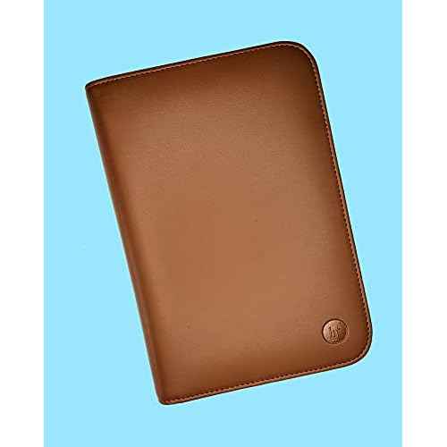 Great Gift! A6 Size Leather Notebook with Zipper Closure. This is A European Standard ISO A6 Size. Some A6 Binders are A Different Size. Please Read The Measurements.