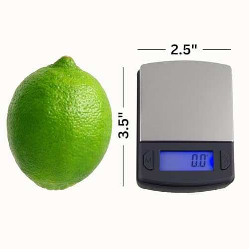 GemOro V600M Mini Jewelry Scale 600g x 0.1g Portable Digital Weighing Tool