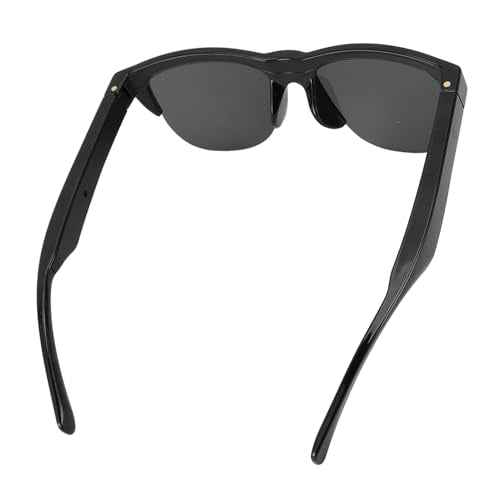 Glasses with Bluetooth Speaker, Translator Smart Glasses, TR90 PC UV400 Bluetooth Open Directional 137 Languages Translation Device with Built in Mic Speaker for Travel