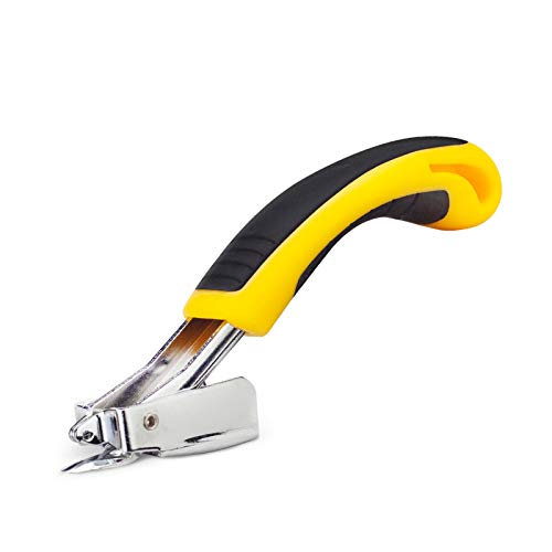 Heavy Duty Staple Remover with Ergonomic Handle for Furniture & Carpets