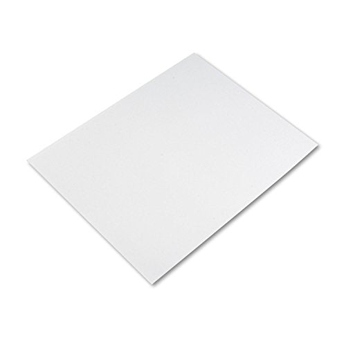 Pacon Railroad Board 4-Ply White - 22x28 Inches, 25 Sheets, Art & Mounting