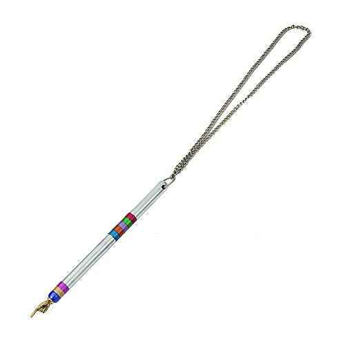Yair Emanuel Yad Torah Pointer Multi-Colored Rings Anodized Aluminum Judaica Gift TPB-1