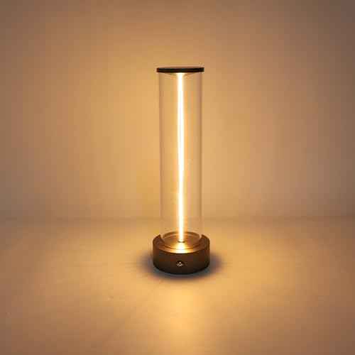 Fabater Minimalist, Cordless LED Desk Lamp, USB Rechargeable Dimmable Nightstand Lights with Breathing Effect, Unique Lighting for Bedroom, Beside, Nursery