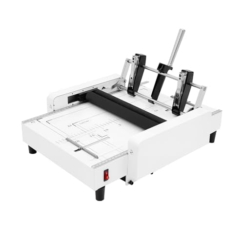 CUBELLIN 2-in-1 A3 Paper Folding & Binding Machine for Office & School Booklet Making