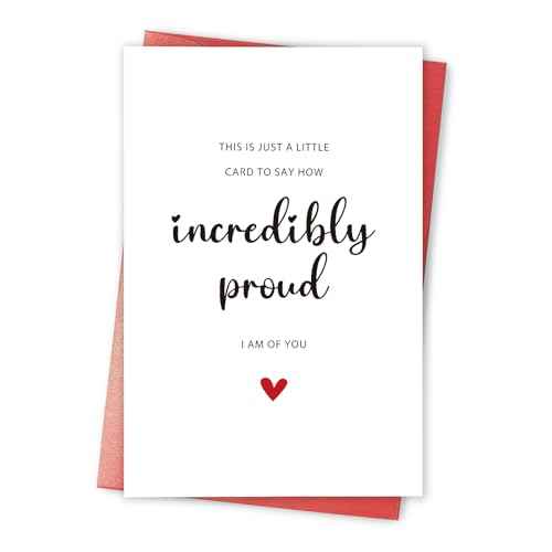 Incredibly Proud of You Card, Congratulations Card, Graduation Card, Well Done Card, Encouragement Card, Promotion Card, Passed Exam Card