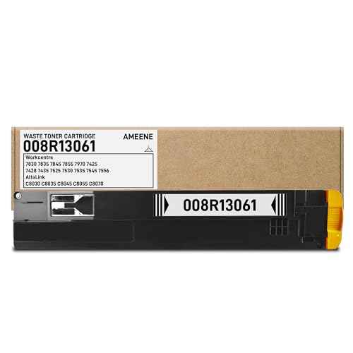 008R13061 Waste Toner Container 1 Pack Replacement for Xerox AltaLink C8030 C8035 C8045 C8055 C8070 Workcentre 7830 7835 7845 7855 7970 7425 7428 7435 7525 7530 7535 7545 7556 Printer