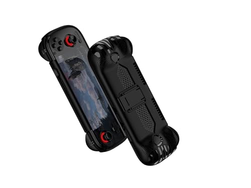 Odin 3 Protective TPU Case with Kickstand - Black, Full-Body Shockproof Cover