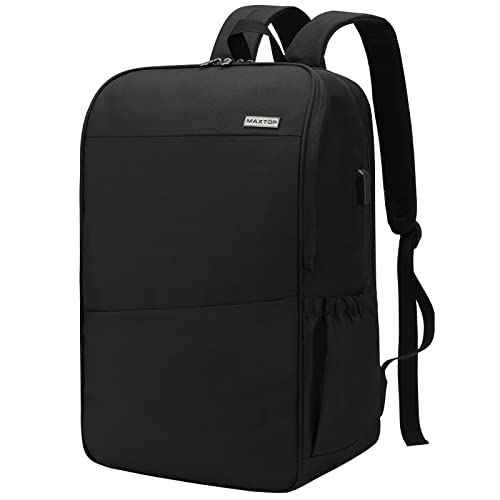 MAXTOP Travel Laptop Backpack with USB Charging Port Anti-Theft[Water Resistant] College Bookbag Fits 18.4 Inch Laptop
