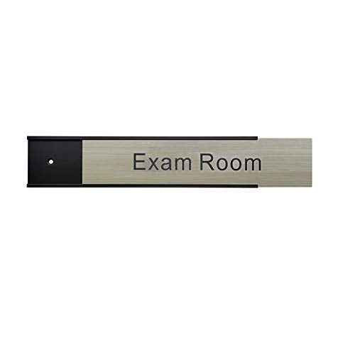 Nameplate Holder Wall or Door 5Pack Black 2¡° ¡¿ 8¡±