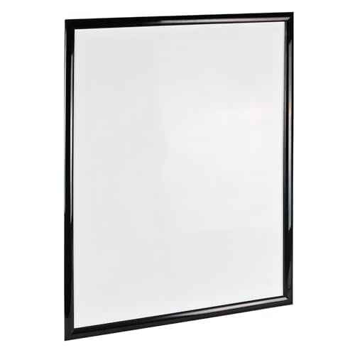 Azar Displays 300342-BLK Wall Mount Plastic Snap Poster Frame 22" x 28" Portrait/Landscape Sign Holder Frame