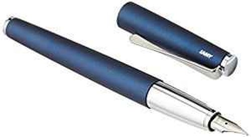 Lamy Studio Fountain Pen, Imperial Blue, Fine Nib (L67IBF)