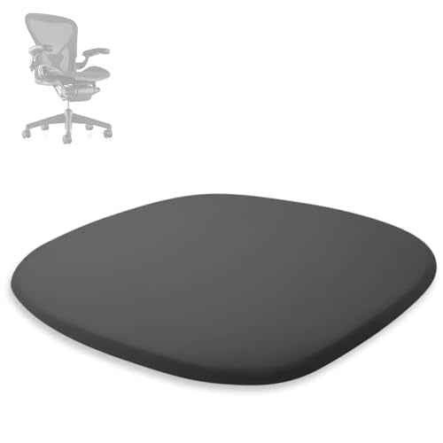 Latex Seat Cushion for Herman Miller Aeron Chair, Natural Latex Ergonomic Office Chair Pad, Fits Graphite/Carbon Color