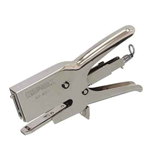 KP-R31 Heavy Duty Manual Plier Stapler - Blunt, Sword and Bag Sealer anvils Included. for Staples STCR5019, STH5019, JK694, Rapid 73. 1/4" - 1/2" SIM HD31 10540310