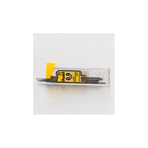 Pentel Super Hi-Polymer Mechanical Pencil Lead Refill - 0.5mm, 0.7mm, 0.9mm - 90 Lead refills (30 of Each Size)