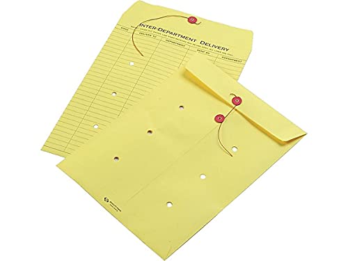 Quality Park Inter-Department Standard Envelope with Routing Table, 100 Pack