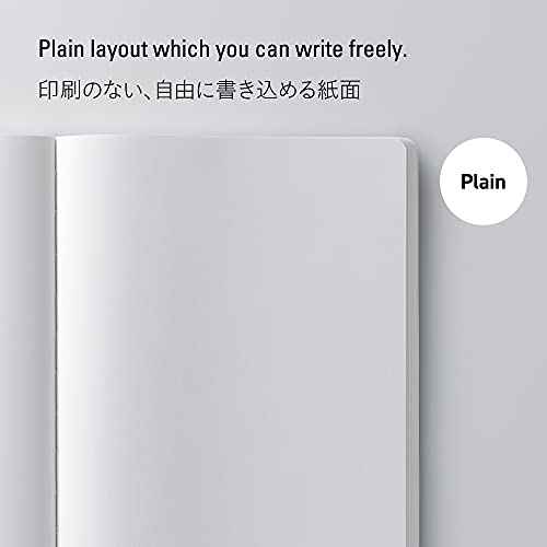 Nitoms S4139 STALOGY Notebook, 365 Days Notebook, A5, Plain, Black