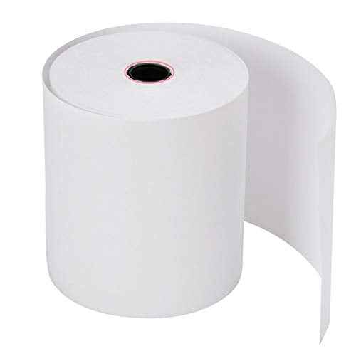 2 1/4 Thermal Paper 50 Rolls for Credit Card Machine POS Cash Register Receipt Paper Roll 1-Ply Bond(2-1/4 inchx 165 feet)