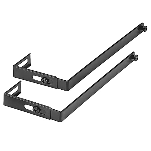 Officemate Universal Partition Hanger Set for Wall Files, Metal Black, 7-inch