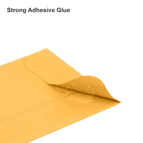 600 Pcs Coin Envelopes 2.25x3.5 Inches Heavy-Duty Gummed Kraft Storage Bags