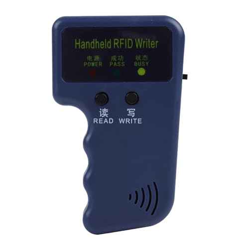 Card Writer Duplicator for 125KHz ID Cards Portable Handheld Device Supports T5577 EM4305 TK4100 Chips No PC Required for Fast Cloning
