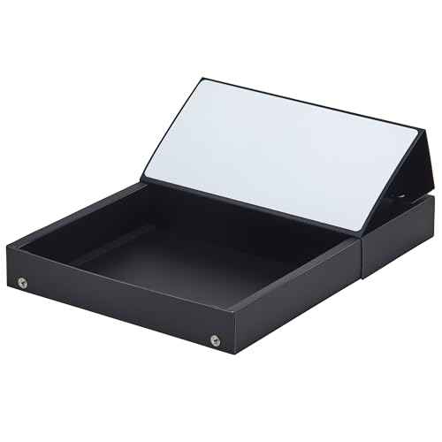 Raymei Fujii VPP1291B Desk Tray, Desktop Storage, Memory Tray, Large, Black