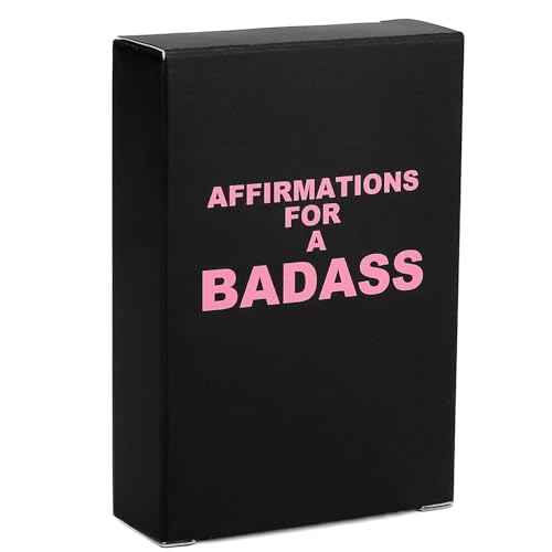 Badass Affirmation Cards - Daily Motivational and Inspirational Cards for Women