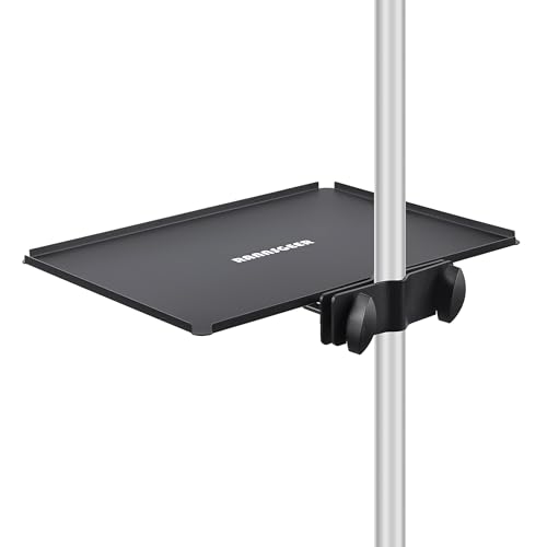 Heavy Duty Steel Tray for Mobile TV Stand, TV Cart, Speaker Stand (10.8X22.5)