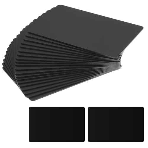 20pcs NFC Cards Rewritable NFC Tags NTAG 215 PVC Cards Blank Easy Convenient Programmable NFC Business Card Chip 504 Bytes Memory NFC Tag Compatible with All NFC Enabled Black