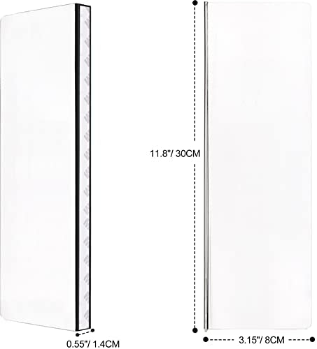 2 Pieces 11.8" Monitor Memo Board for Frameless & No Edge Monitors - Sticky Note Holder