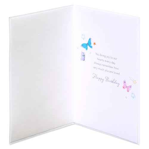 Papyrus Birthday Card for Granddaughter (Joy To Our Hearts)