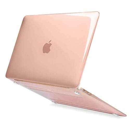 MOSISO Compatible with MacBook Air 13 inch Case 2022 2021 2020 2019 2018 Release A2337 M1 A2179 A1932 Touch ID, Plastic Hard Shell Cover&Keyboard Cover for MacBook Air 13.3 inch Case, Transparent