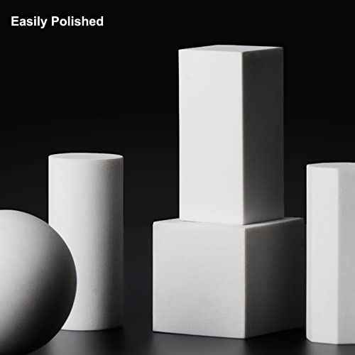 10PCS Art Crafts 3D Gypsum Geometry Sketch Basic Form Learning Tools Mini Resin Geometry Shapes Mold Sketch Classic Modern Shelf Table Sculpture Home Decor