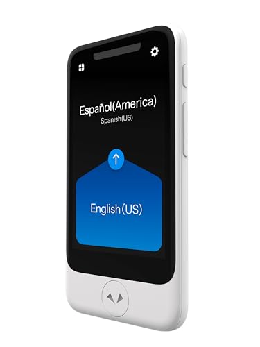 Pocketalk S2 Plus Two-Way Translator with Security & 92+ Languages - HIPAA/GDPR Certified