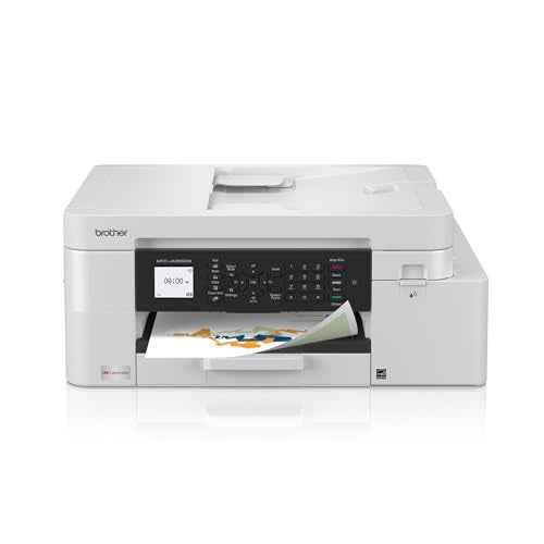 Brother INKvestment 4355 Wireless Color Inkjet All-in-One Printer with 1.8¡± Color Display and Manual Feed Slot | Includes Refresh Subscription Trial(1) (MFC-J4355DW)