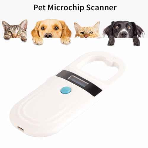 Microchip Scanner, Pet Microchips Scanner, Microchip Reader, for Dogs, Cats, Animal Management, Resource Management